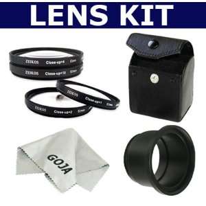   Carry Case + Lens Adapter Tube + 1 Ultra Fine Microfiber Cleaning