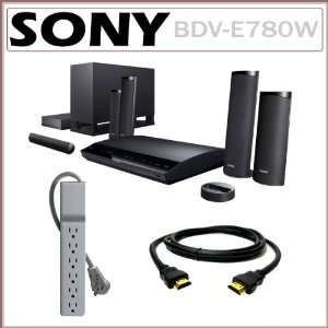  Sony BDV E780W Blu Ray Disc Player Home Entertainment 
