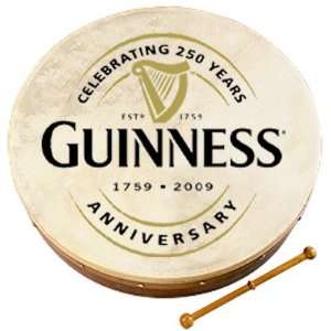  Bodhran (Irish Drum)   Guinness 250th Anniversary Design 