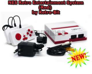 NES Retro Entertainment System FC Game Console   Red 892044001750 
