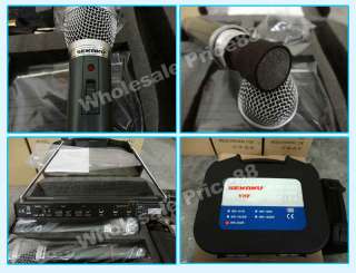   WR 202R VHF Wireless Cordless Microphone System 2 MIC Hand Held WM3