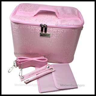 BEAUTY Box Bag Case MAKEUP COSMETIC NAIL ART TECHNICIAN TOOLS   Pink 