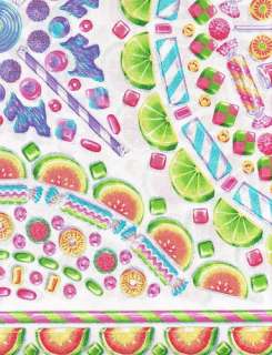Quilt Quilting Fabric Cotton Candy Large Medallion White Purple Pink 