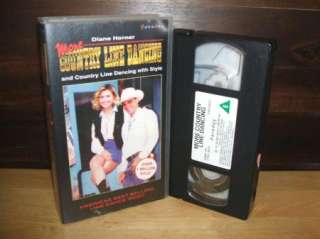 More Country Line Dancing  Diane Horner  VHS PAL Video  