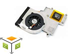 HP Pavilion dv2000 431851 001 Cooling Fan and CPU HeatSink  