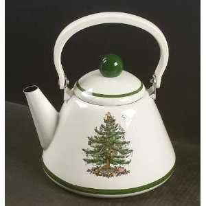   Trim Metal Kettle with Lid, Fine China Dinnerware