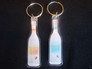 Cruzan Mango and Cocnut Rum Plastic Keychain BRAND NEW  