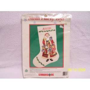  Crewel Christmas Stocking Kit 16