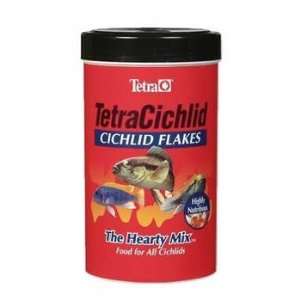  Cichlid Food 2.71oz   Large Flakes 