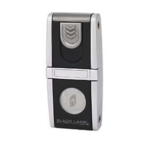    Black Label Belvedere Chrome Cigar Lighter 