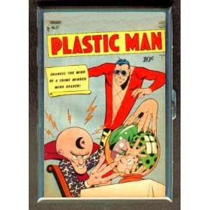   EISNER PLASTIC MAN 21 COMIC BOOK ID CIGARETTE CASE 