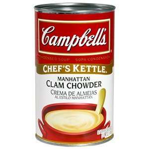 Campbells Manhattan Clam Chowder   50 oz. Can  Grocery 
