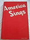 Vintage Antique 1960 Robbins America Sings Songbook Alm