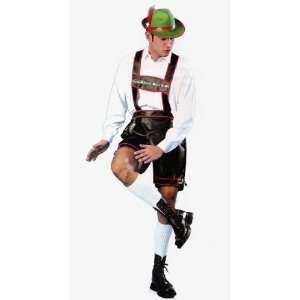  German Male Bavarian Lederhosen Fancy Dress   LARGE Toys 