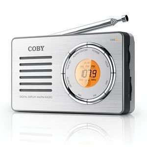  Coby AM FM Radio with Digital Display (Each) Electronics