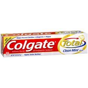   Pack of 5 COLGATE TOTAL TOOTHPASTE 7.8 oz