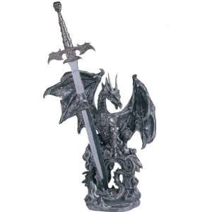  Dragon Collection With Sword Collectible Fantasy 