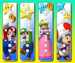  new nintendo wii remote control skins includes 4 different designs 