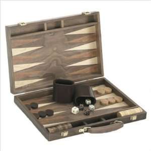  Backgammon Game Set with Walnut Case Toys & Games