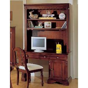  Computer Desk w/ Desk Hutch by Homelegance   Warm cherry 