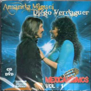 Amanda Miguel/Diego Verdaguer   Mexicanisimos   CD+DVD  