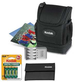 Kodak Digital Camera Kit Case + Battery Packs + Memory Card Holder+ 