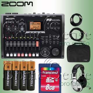 Zoom R8 R 8 Track Multi Channel Digital Studio Recorder  