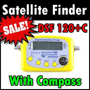 Digital Satellite Signal Meter Finder Directv Dish, FTA  