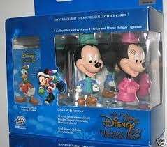 Disney Holiday Treasures Figurines Mickey and Minnie 2004  