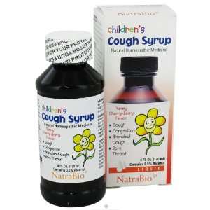  Natra Bio Cold & Flu   Cough Syrup, Childrens Formula 4 