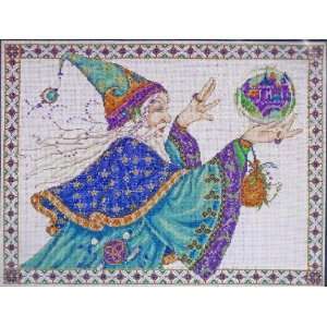  Counted Cross Stitch Kit Wizard From Design Works Arts 