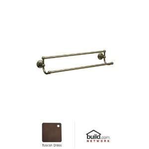  ROHL COUNTRY BATH 18^DOUBLE TOWEL BAR IN TUSCAN BRASS 
