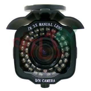 12mm Varifocal Lens 480TVL Security CCTV Camera 1A  