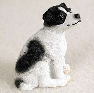  Russell Terrier Mini Resin Dog Figurine Statue Hand Painted  