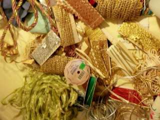 VTG Lot Sewing Craft Trims Beads Crafts Supplies GALORE  