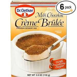 Dr. Oetker Crème Brulée Mix, 3.7 Ounce (Pack of 6)  