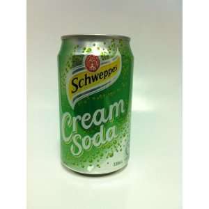 Schweppes Cream Soda 330 Ml X 6 Cans Grocery & Gourmet Food