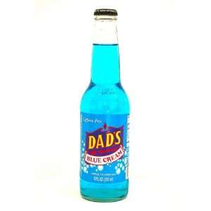 DADS BLUE CREAM SODA   12 Ounce bottles Grocery & Gourmet Food