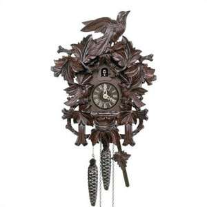  14 Traditional Walnut Finish Cuckoo Clock