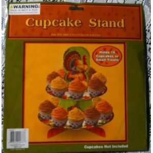  Fall Cupcake Stand Holds 16 Cupcakes or Small Treats 
