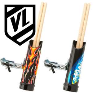 DANMAR Wicked Drum Stick Holder   Black or Flame color  