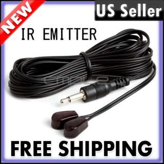 Infrared Visible Dual Eye IR Emitter Extender Cable  