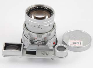 Leica Summicron M 50mm f/2 Dual Range DR Silver 2356427 kit lens from 