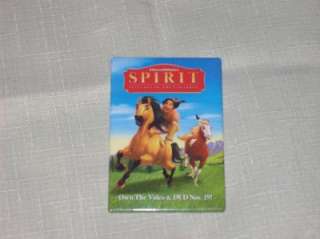 Spirit Dreamworks 2002 DVD Movie Release Pin Button  