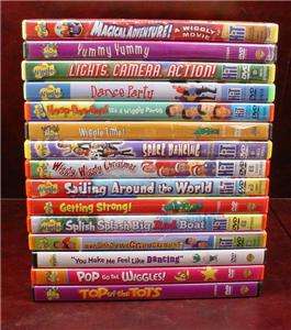 The Wiggles Lot Of 15 Dvd Collection No Duplicates On Popscreen