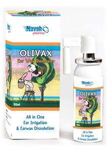 OLIVAX CLEAN EARS EAR WAX , EARWAX, REMOVER, REMOVE NIB  