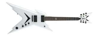  Dean Razorback Guitar, Dimebag Metallic White with Case 