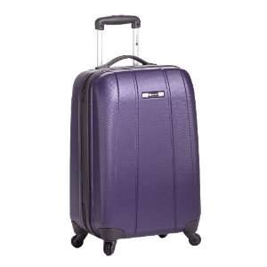 Delsey Luggage Helium Shadow 4 Wheel 25 in. Trolley Purple
