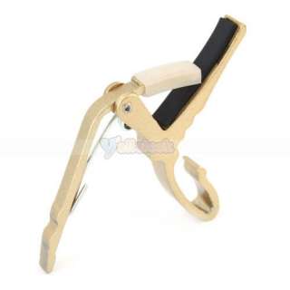 Guitar Capo for Acoustic Electric Guitar Gold