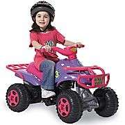   6v Power Ride On Girls Quad ATV wheels Purple Pink 4 Wheeler  